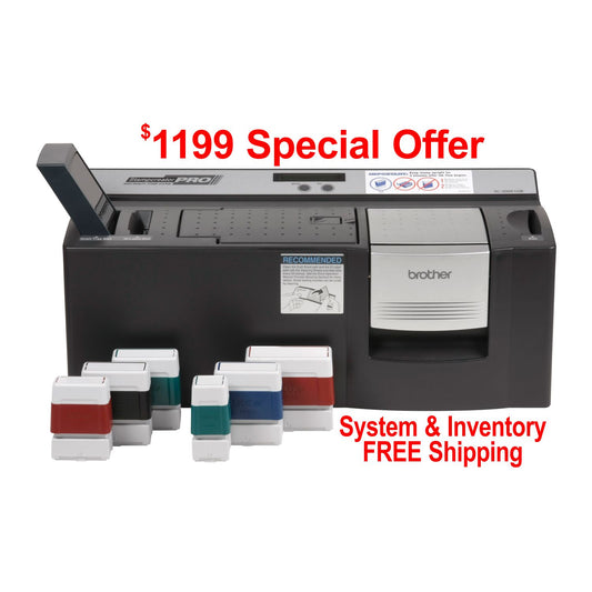 $1199 Brother Stampcreator PRO and Supply Assortment with FREE SHIPPING! - Rubber Stamp Materials