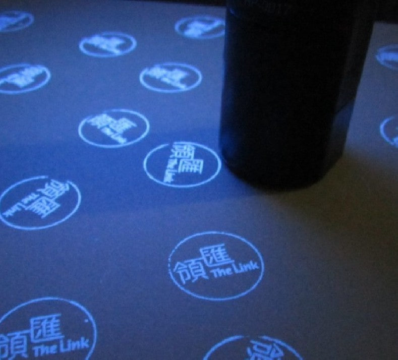 Blu-Ray Invisible Stamping System