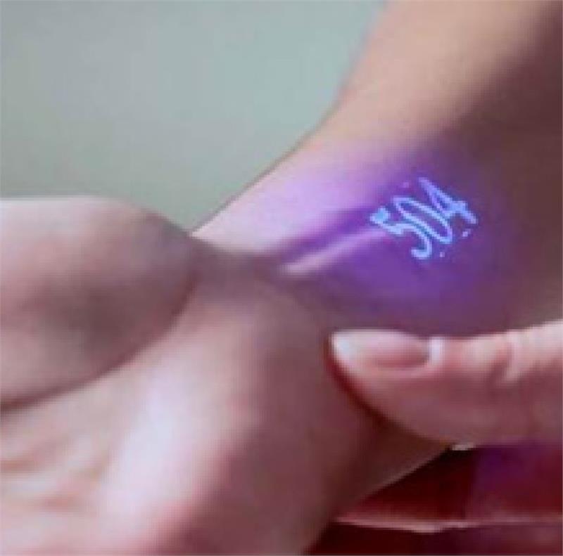 Blu-Ray Invisible Stamping System
