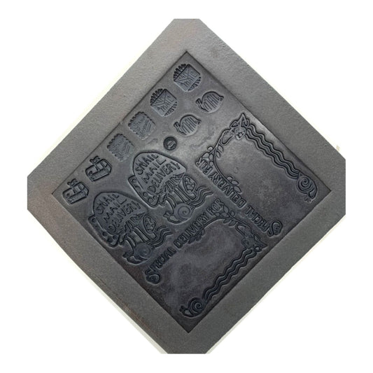 Compressed Powder Matrix - Rubber Stamp Materials