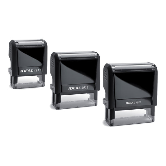 IDEAL/Trodat Self-Inking Stamps - Rubber Stamp Materials