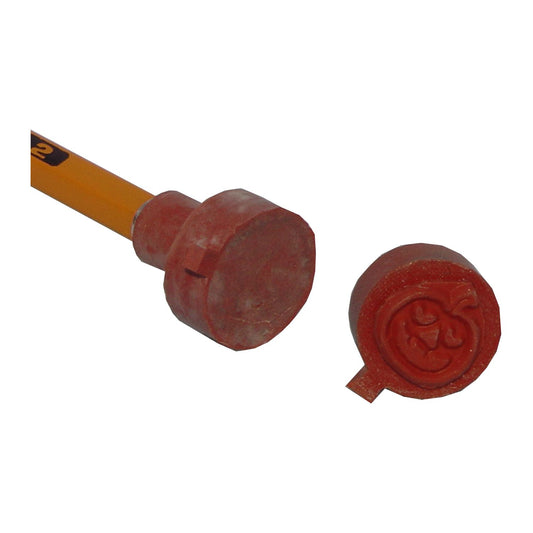 Pencil Cap Stamps - Rubber Stamp Materials