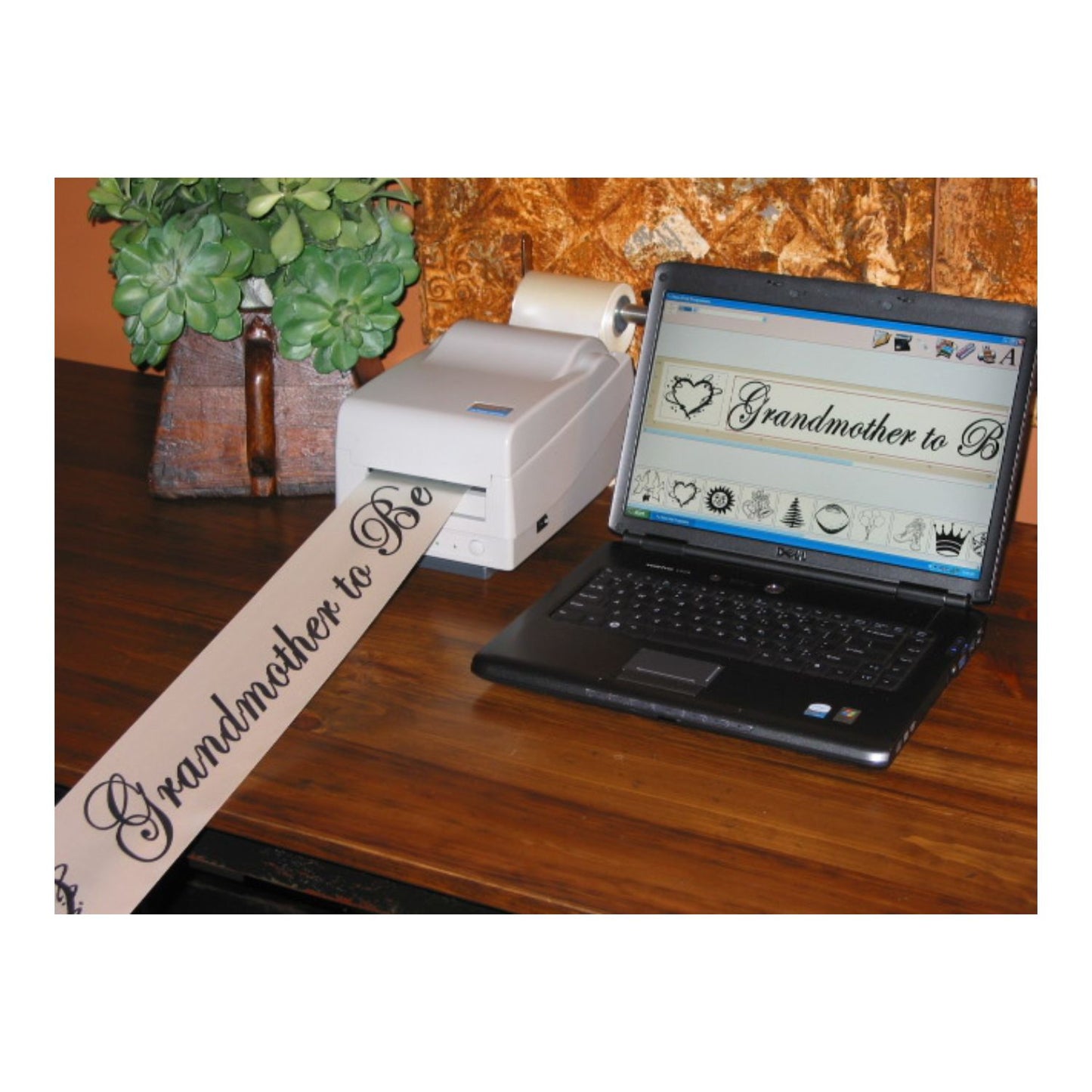 Phase II Digital Ribbon Printer - Rubber Stamp Materials