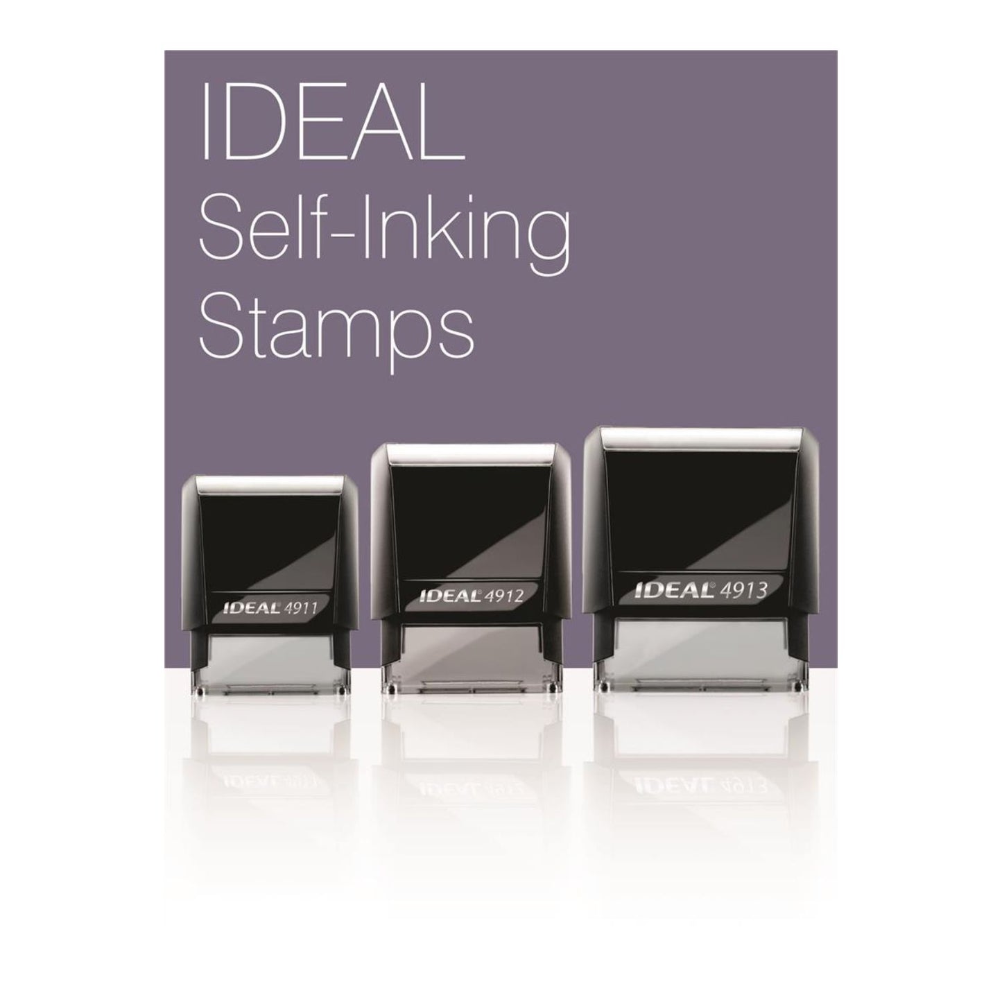 IDEAL Self-Inking Stamps, Assortment Packs - Rubber Stamp Materials