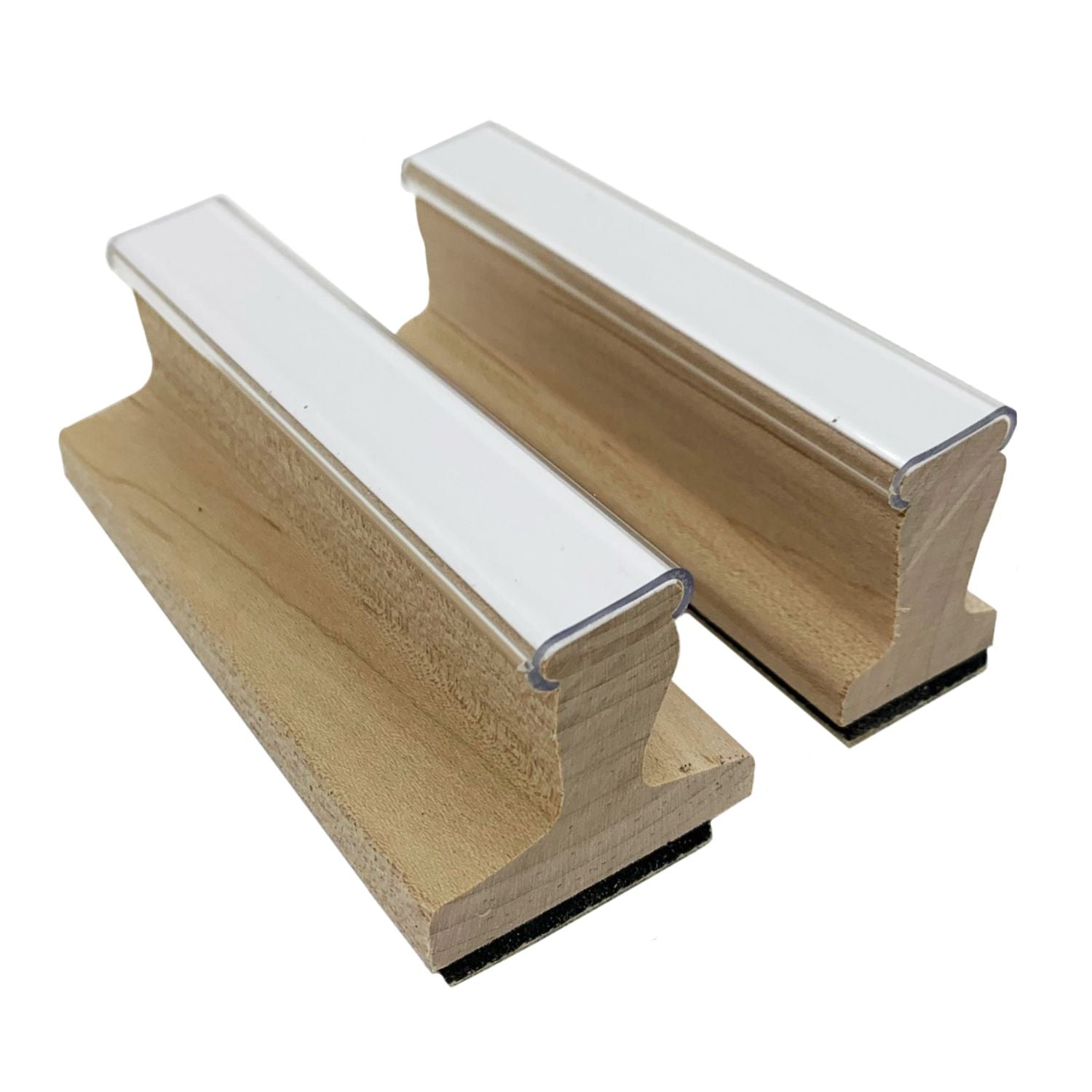 Coverdex Molding Wood Mount Strips - Rubber Stamp Materials