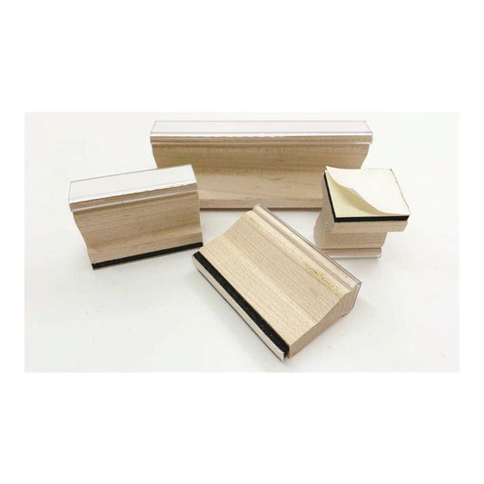Coverdex Molding Wood Mounts, Pre-Cut - Rubber Stamp Materials