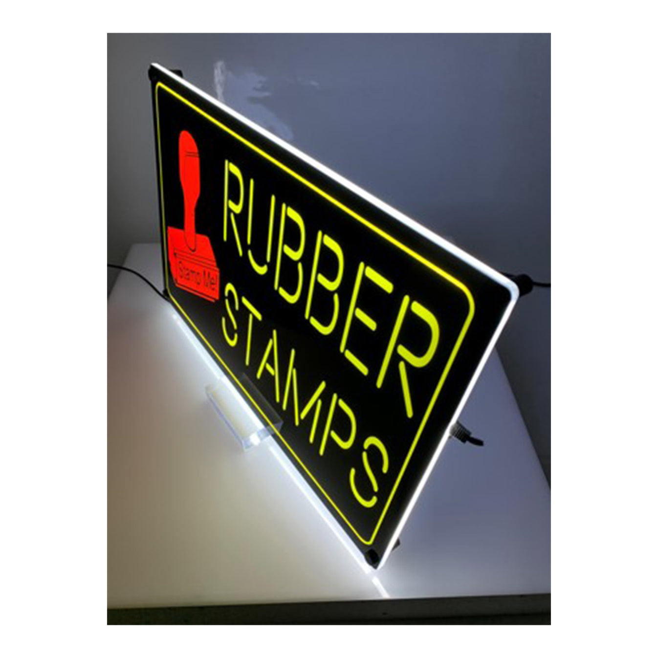 Neo-Neon LED Electric Sign – Rubber Stamp Materials