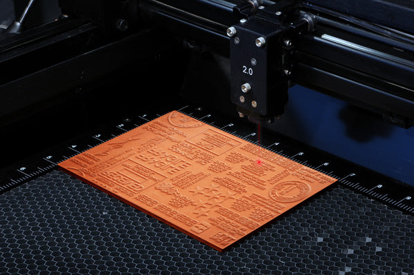 Laser Engravable Rubber by the Roll