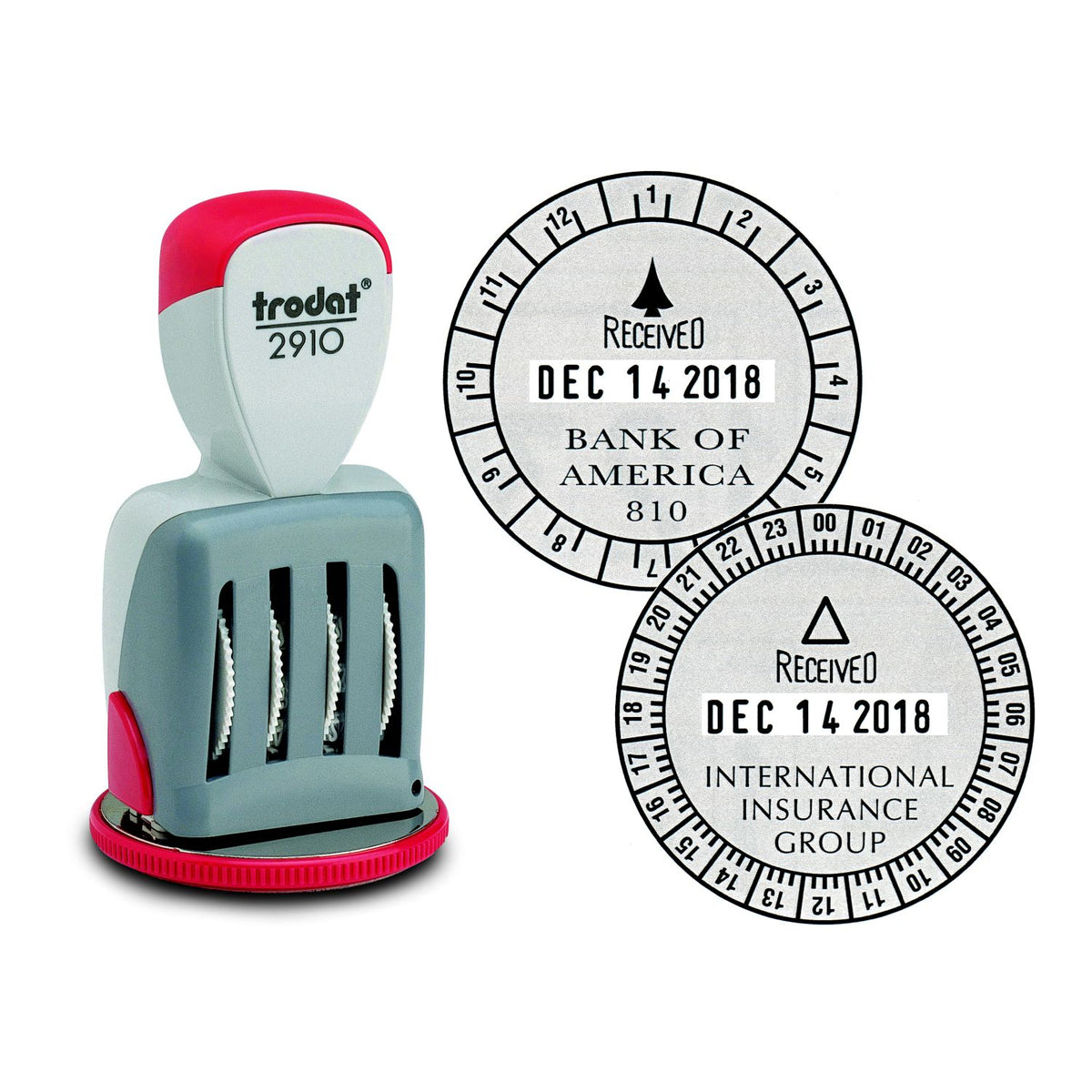 Time Stamples Rotary Time & Date Stamps – Rubber Stamp Materials